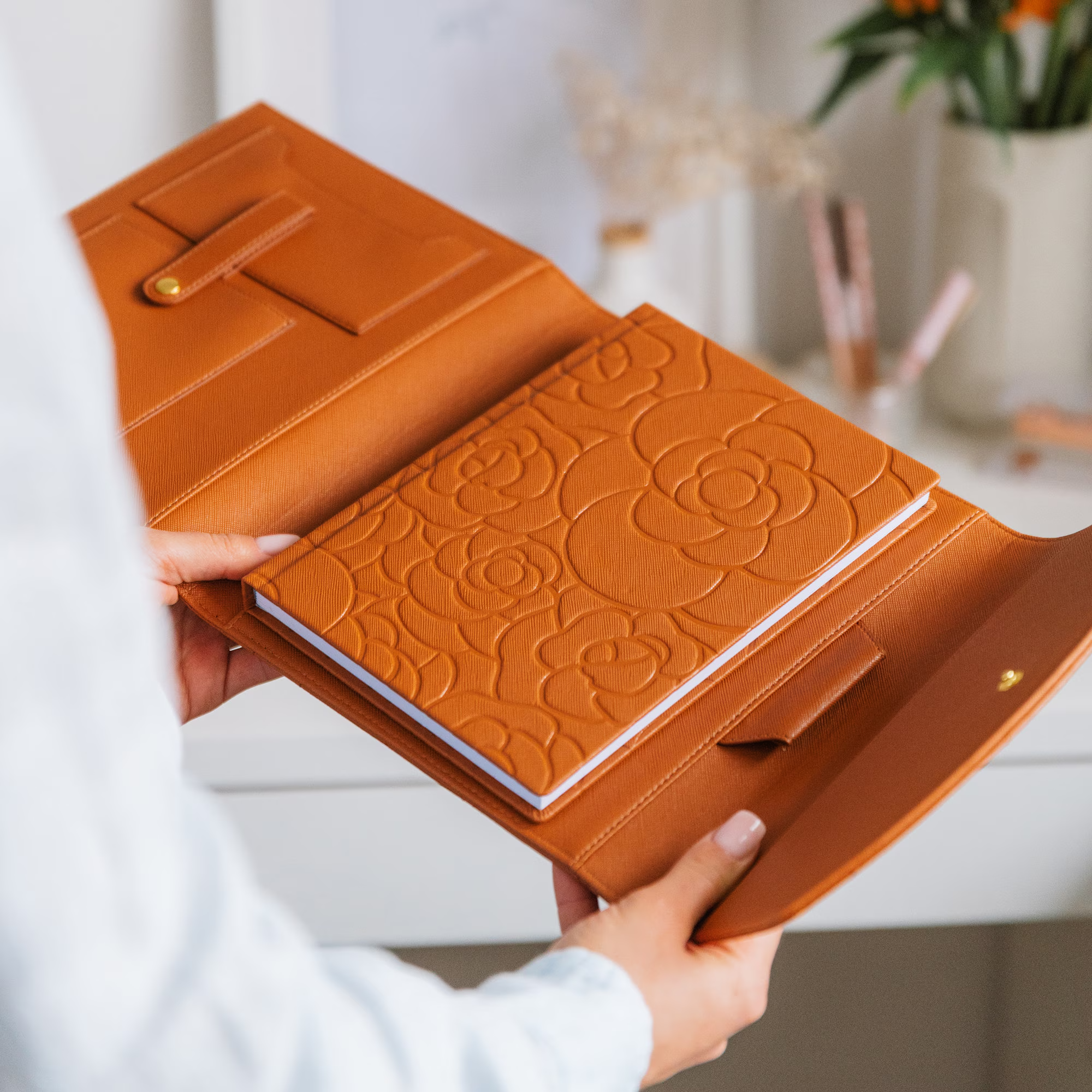 Leather Organizer Notebook