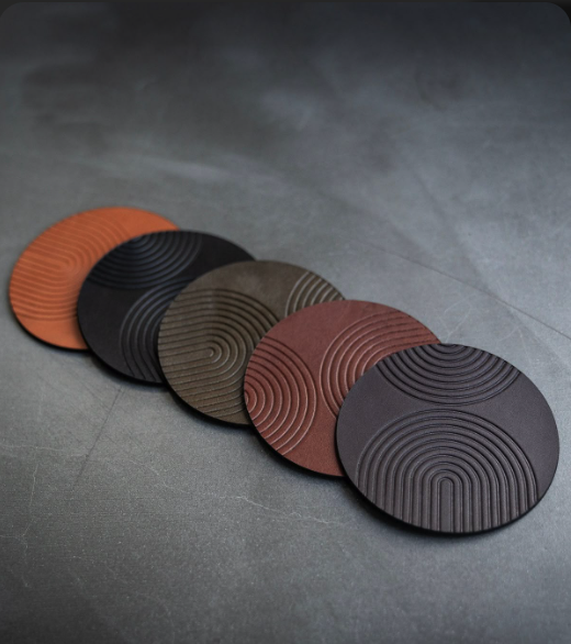 coasters with a sleek (نسخة)