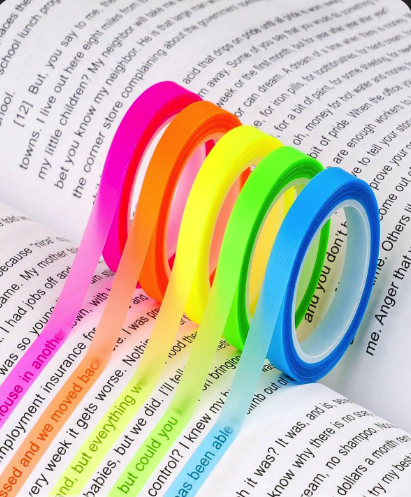 Neon Highlighter Tape