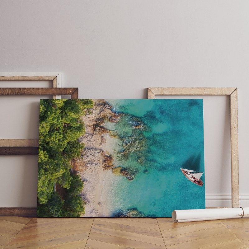 Canvas wall art