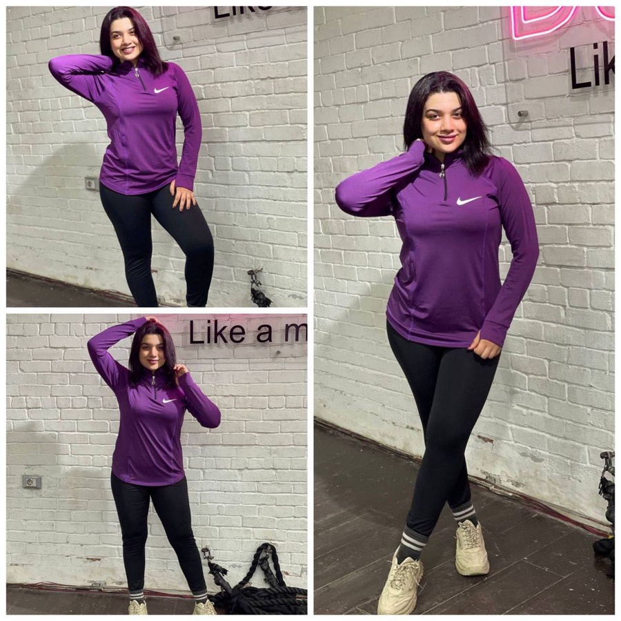 طقم رياضي Nike نص سوستة