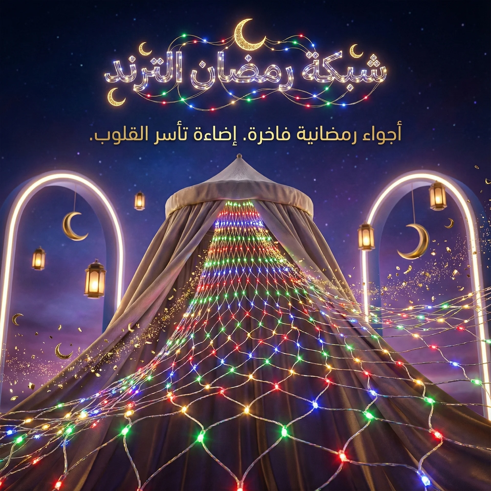 شبكة انوار المضيئة