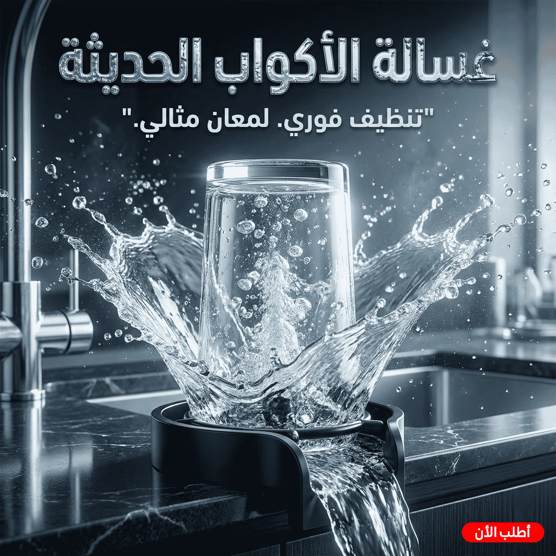 غسالة الاكواب الحديثة