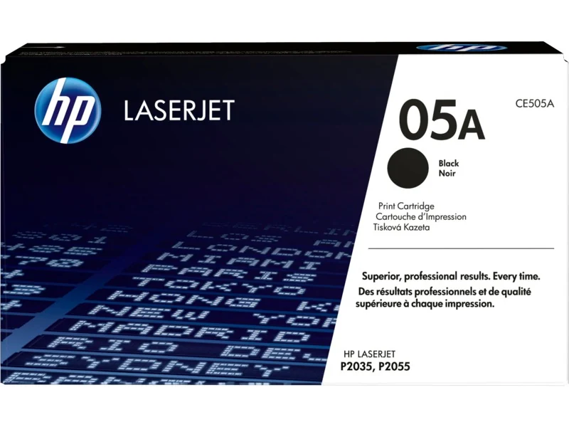 HP 05A Black Original LaserJet Toner Cartridge