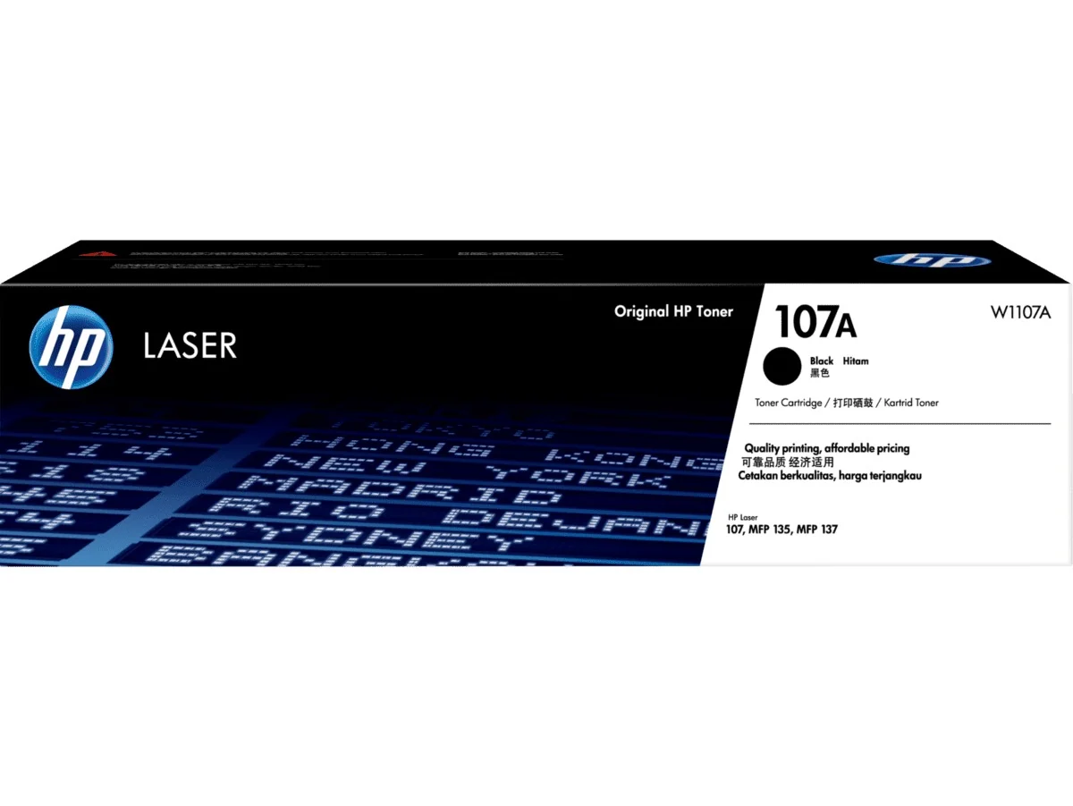 HP 107A Black Original Laser Toner Cartridge