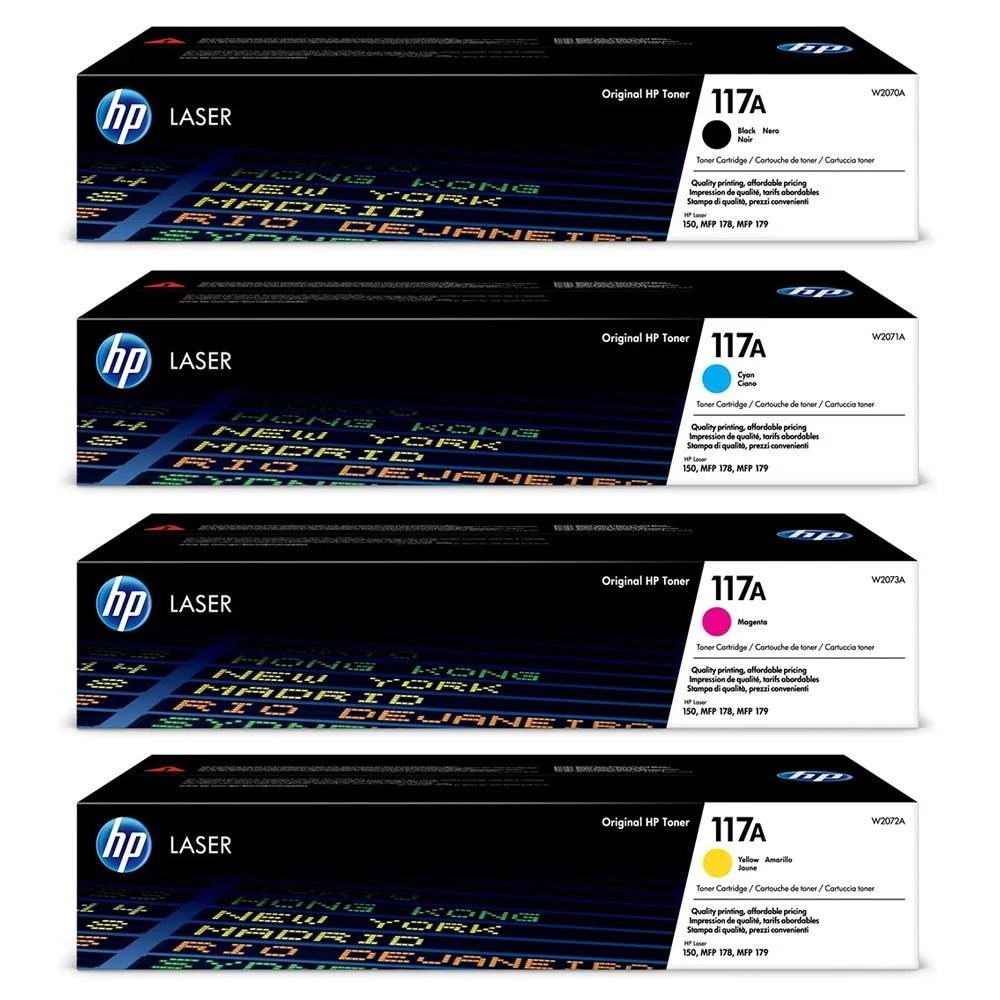 HP 117A Full set Original Laser Toner Cartridge