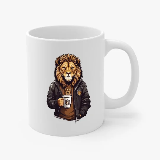 مج — Coffee Printed Lion King Gang