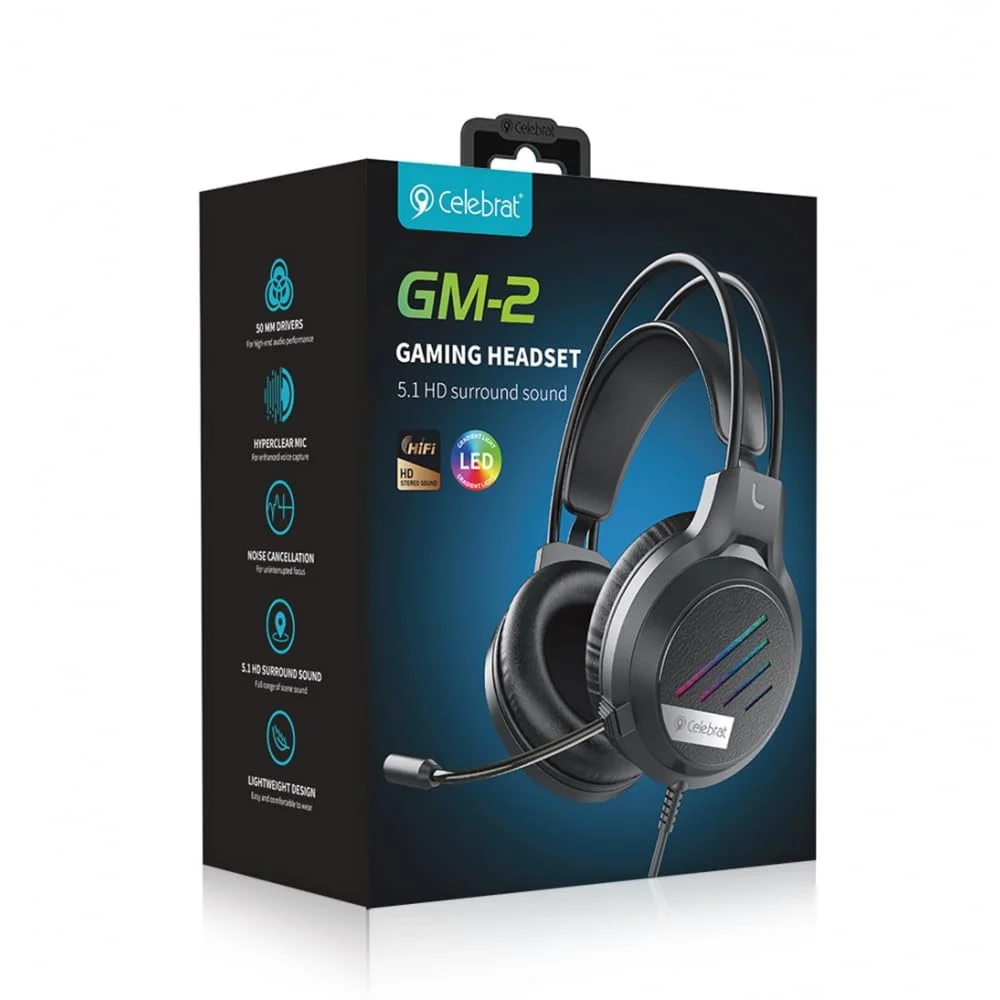 سماعة الألعاب Celebrat GM-2