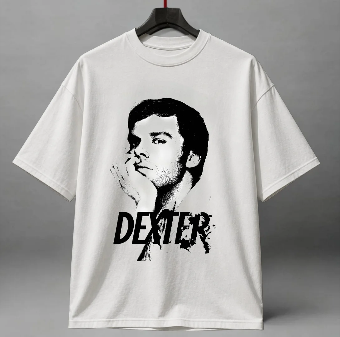 Oversized T-shirt with Dexter print