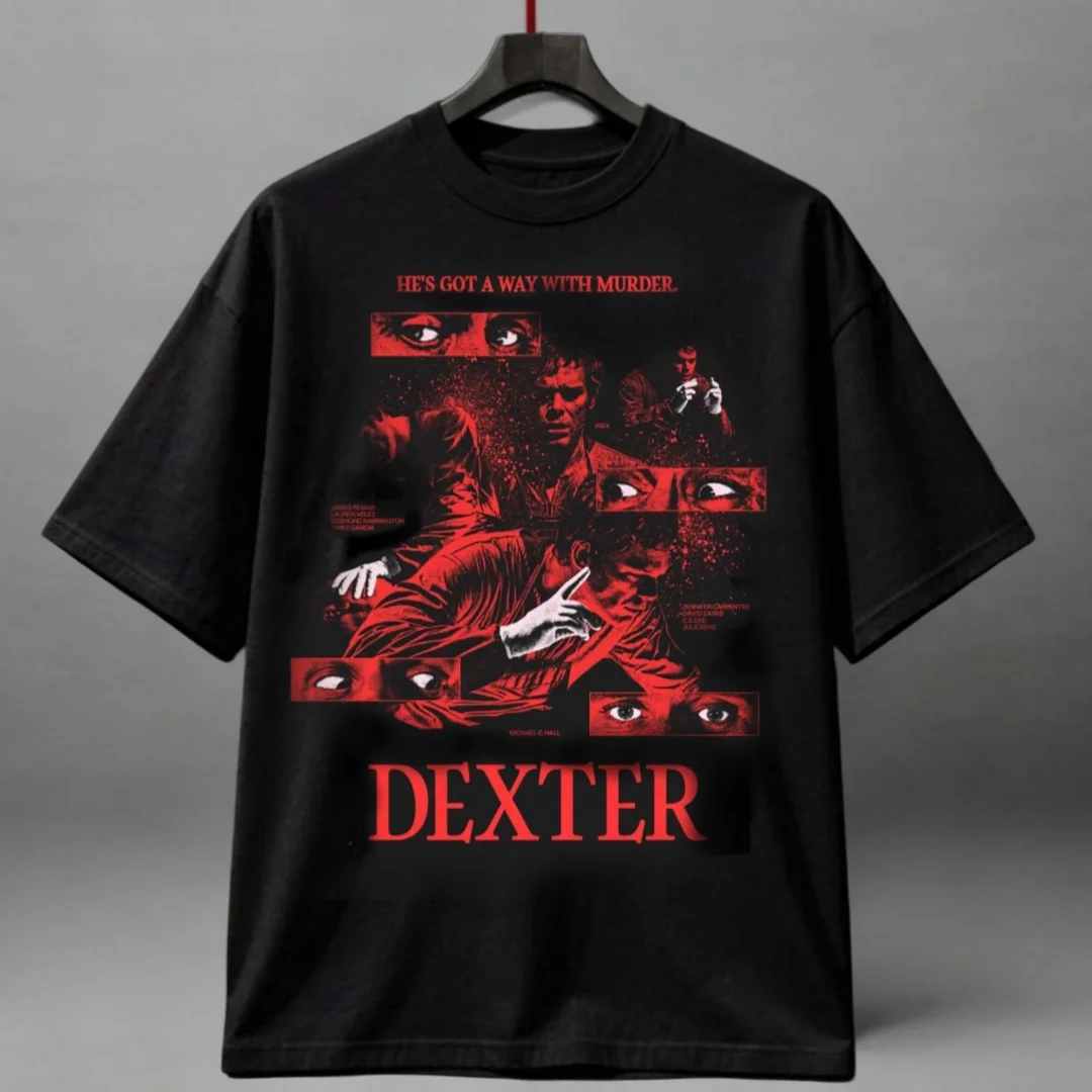 Dexter's Red Printer T-Shirt
