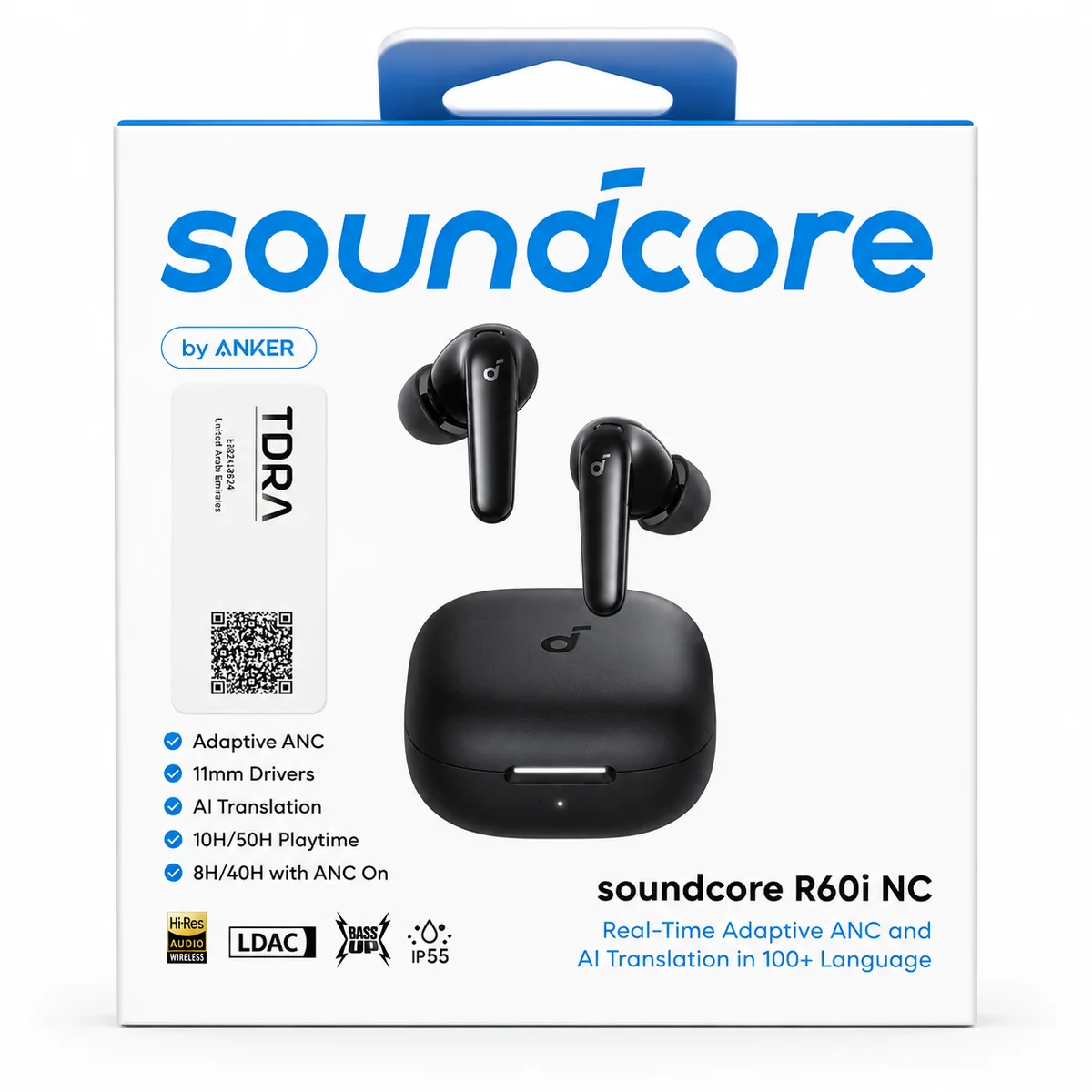 سماعة Soundcore R60i بخاصية عزل الضوضاء