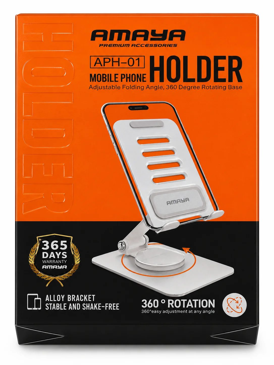 AMAYA APH-01 — Adjustable Phone Desk Stand