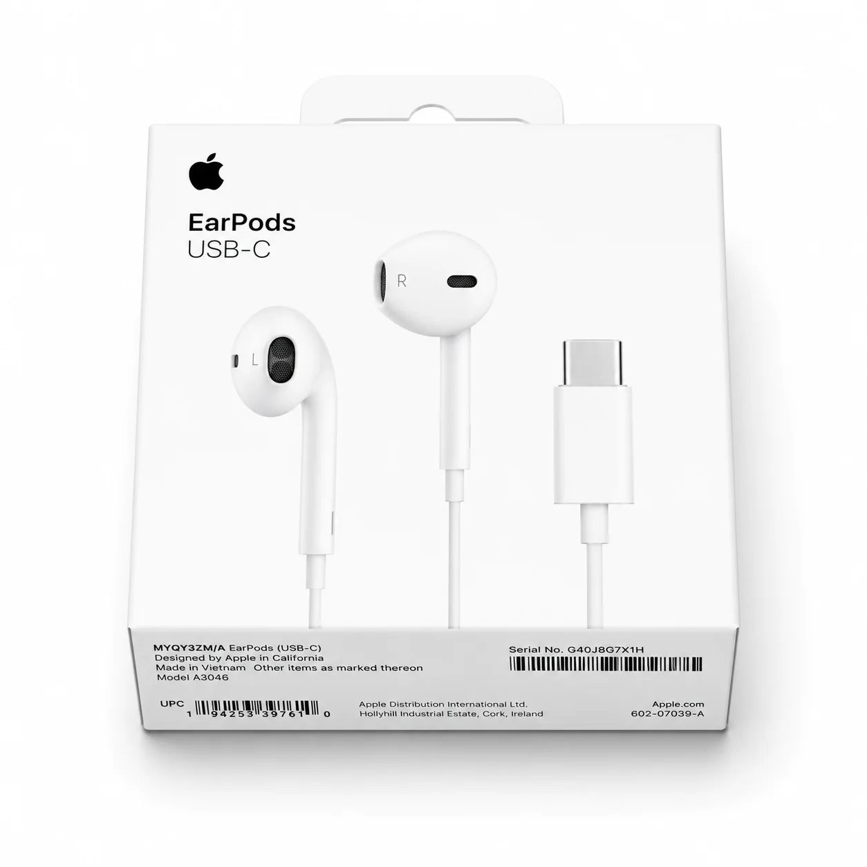 سماعة آبل إيربودز — USB-C الأصلية